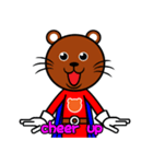 Bear man (english)（個別スタンプ：36）