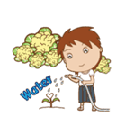 Prikthai and the green garden（個別スタンプ：22）