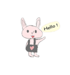 YAYA Rabbit's Life（個別スタンプ：1）
