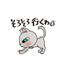 呑気な3匹の猫たち（個別スタンプ：37）