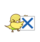 セキセイインコのポッポちゃん（個別スタンプ：8）