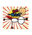 Matchstick Yoga (Chinese)（個別スタンプ：28）