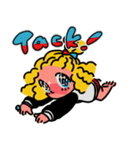 女の子と鳥とスウェーデン語（個別スタンプ：3）