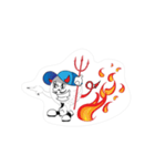Olivera Naughty Golf Ball（個別スタンプ：5）