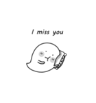 Konklom ,the little ghost (English Ver.)（個別スタンプ：2）