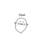 Konklom ,the little ghost (English Ver.)（個別スタンプ：7）