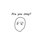 Konklom ,the little ghost (English Ver.)（個別スタンプ：8）