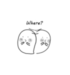 Konklom ,the little ghost (English Ver.)（個別スタンプ：10）