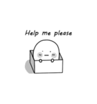 Konklom ,the little ghost (English Ver.)（個別スタンプ：11）