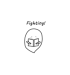 Konklom ,the little ghost (English Ver.)（個別スタンプ：12）