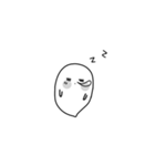 Konklom ,the little ghost (English Ver.)（個別スタンプ：14）