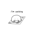 Konklom ,the little ghost (English Ver.)（個別スタンプ：16）