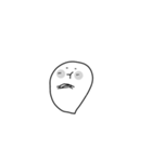 Konklom ,the little ghost (English Ver.)（個別スタンプ：21）