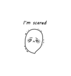 Konklom ,the little ghost (English Ver.)（個別スタンプ：23）