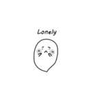 Konklom ,the little ghost (English Ver.)（個別スタンプ：26）