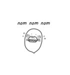 Konklom ,the little ghost (English Ver.)（個別スタンプ：29）