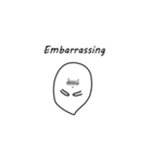 Konklom ,the little ghost (English Ver.)（個別スタンプ：34）