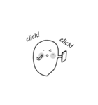 Konklom ,the little ghost (English Ver.)（個別スタンプ：35）