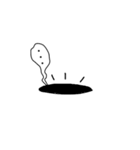 Konklom ,the little ghost (English Ver.)（個別スタンプ：37）