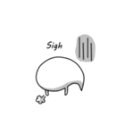 Konklom ,the little ghost (English Ver.)（個別スタンプ：39）