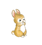 Baby rabbit Ato（個別スタンプ：4）