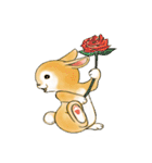 Baby rabbit Ato（個別スタンプ：6）