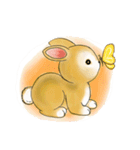 Baby rabbit Ato（個別スタンプ：7）