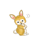 Baby rabbit Ato（個別スタンプ：19）