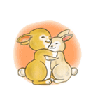 Baby rabbit Ato（個別スタンプ：21）