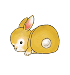 Baby rabbit Ato（個別スタンプ：24）