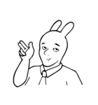 Rabbit the Salaryman（個別スタンプ：3）