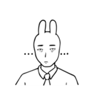 Rabbit the Salaryman（個別スタンプ：6）