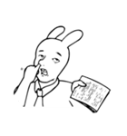 Rabbit the Salaryman（個別スタンプ：7）
