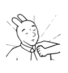 Rabbit the Salaryman（個別スタンプ：11）