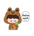 Teddy Boy ＆ Kitty Girl（個別スタンプ：6）