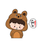 Teddy Boy ＆ Kitty Girl（個別スタンプ：9）