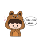 Teddy Boy ＆ Kitty Girl（個別スタンプ：10）