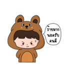 Teddy Boy ＆ Kitty Girl（個別スタンプ：11）