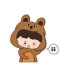 Teddy Boy ＆ Kitty Girl（個別スタンプ：15）
