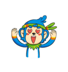 Guyu the innocent monkey（個別スタンプ：1）