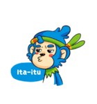 Guyu the innocent monkey（個別スタンプ：8）