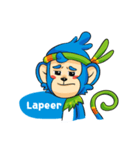 Guyu the innocent monkey（個別スタンプ：9）