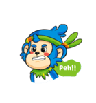 Guyu the innocent monkey（個別スタンプ：11）