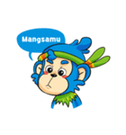 Guyu the innocent monkey（個別スタンプ：12）