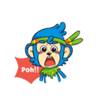 Guyu the innocent monkey（個別スタンプ：18）