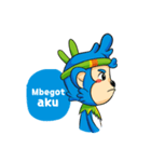 Guyu the innocent monkey（個別スタンプ：22）