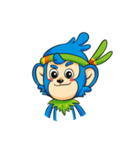 Guyu the innocent monkey（個別スタンプ：24）