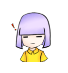 Child to keep a straight face（個別スタンプ：2）