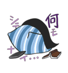 ブラックオバケ（個別スタンプ：8）