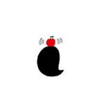 ブラックオバケ（個別スタンプ：22）